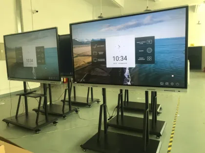 86" LCD Display Infrared Smart Whiteboard for Educational Equipment with 4K Resolution