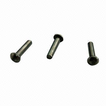 Steel rivets, less than 120mm length