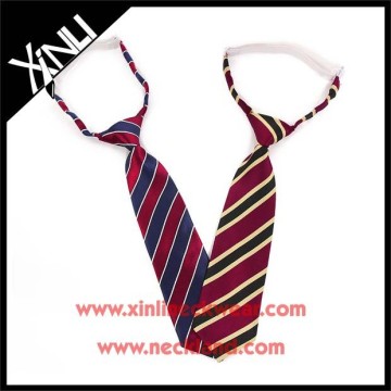 Polyester Woven High Quality Wholesale Child Elastic Neckties