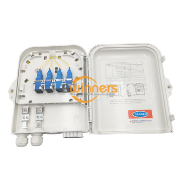8 พอร์ต SC PLC แยกไฟเบอร์ Enclosure