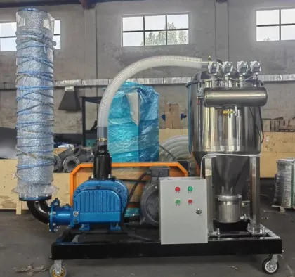 Professional vacuum loading system