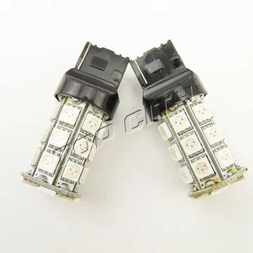 Stable Quality Amber T20 7443 7440 24SMD 5050 12V Car Tail Brake Turn Signal Light