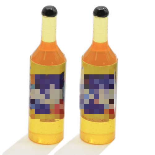 36mm grappige hars biermodellen simulatie doen alsof fles sap frisdrank drankjes miniatuur voor hanger bedels