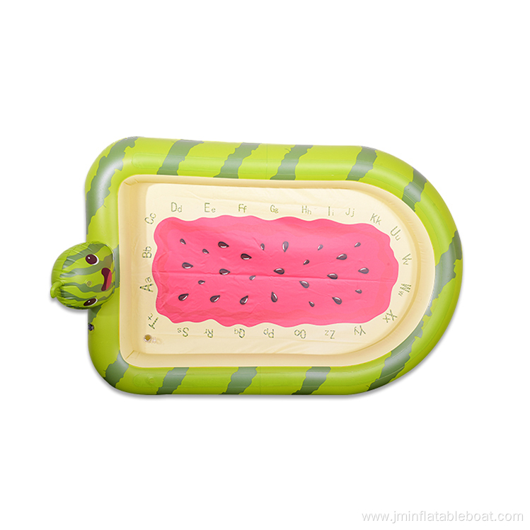 Customization watermelon sprinkler inflatable pool kids pool