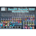 Al por mayor randm tornado 7000 recargle vapor desechable