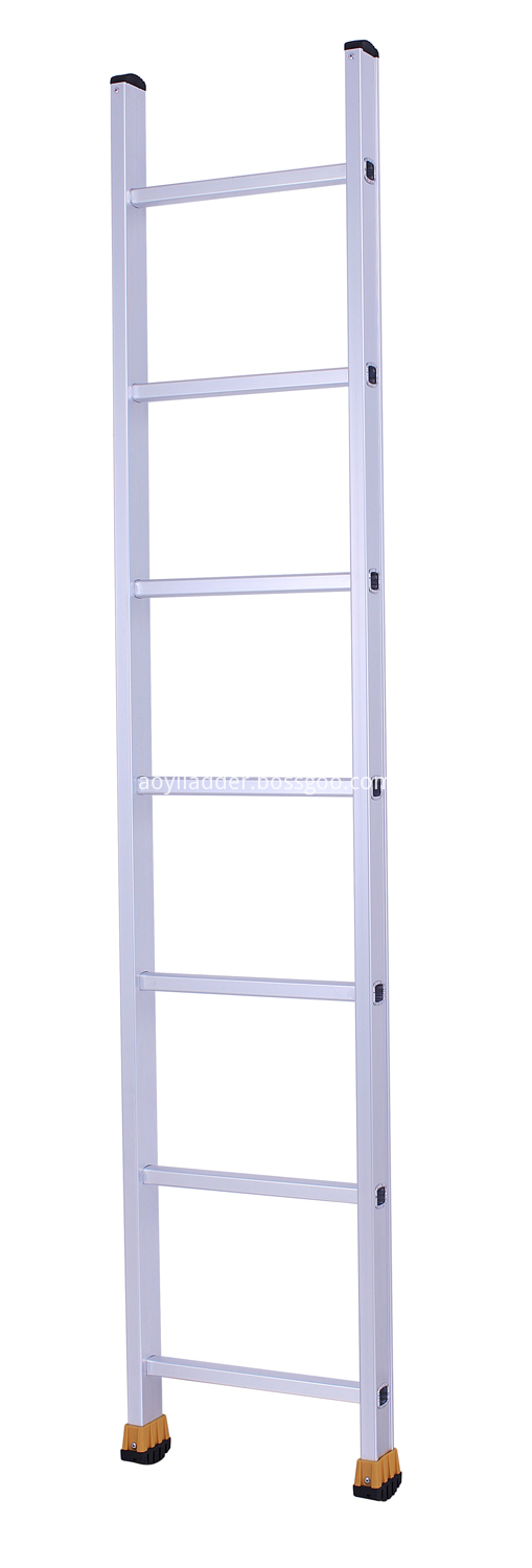 Aluminum single straight ladder