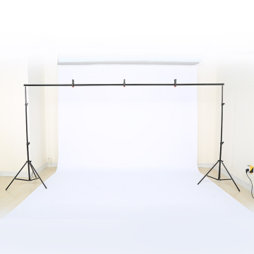 Accessoires de photographie abordables: collection complète de kit de support de fond de studio photo et de support