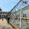 Torre de três tubos para comunicação confiável