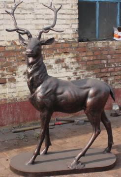 cast iron stag animal cast iron animal banks