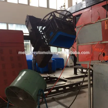Rotomolding horse hay feeder