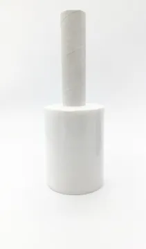White handle stretch wrap film