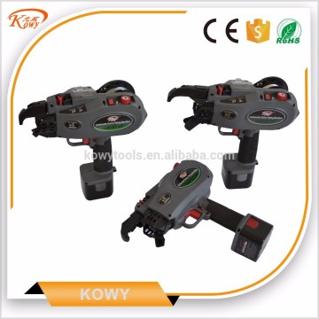 Cordless automatic steel rebar tying gun tool machines for construction site