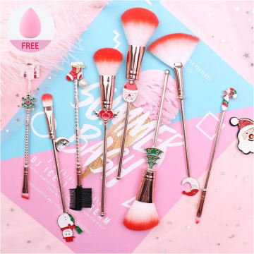 Christmas Beauty Makeup Cosmetic Makeup Brush Set