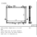 หม้อน้ำสำหรับ isuzu d-max'2012 2.5/3.0