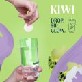 Tablete naturale de efervescente de vitamină Kiwi