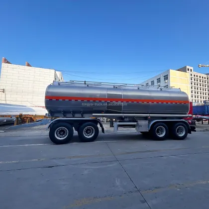 TONGYA 45T/50T Asphalt Transportation Semi Trailer Butimen Truck Trailer