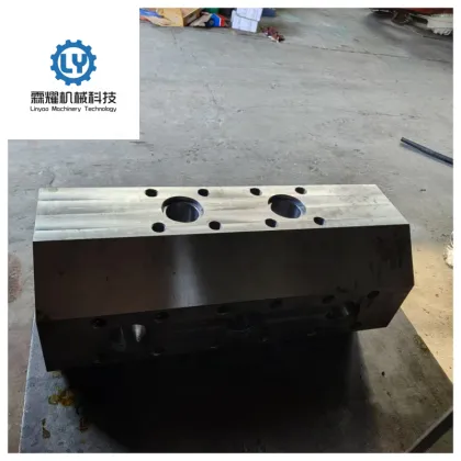 OEM Manufactured Hydraulic Cylinder Blocks for Industrial Equipment - CNC Machining