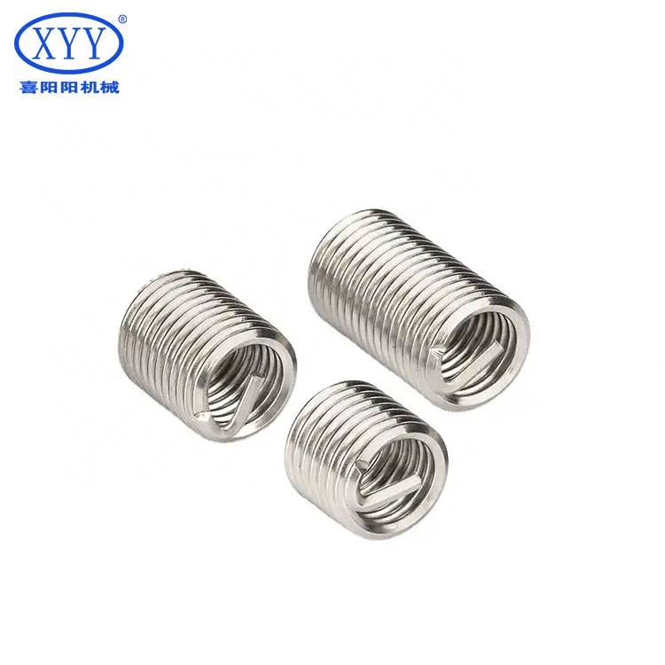 DIN8140 Stainless Steel 304 Recoil Insert M5 to M12 Wire Thread with Metric Measurement System