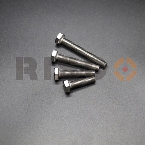 ฮาร์ดแวร์สแตนเลสสตีลสแตนเลส SS304 / 316 Hex Bolt