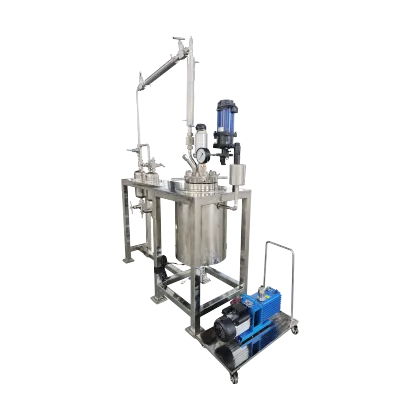 Stainless Steel 10L Vacuum Distillation Dean Stark Receiving Tank High Pressure Reactor