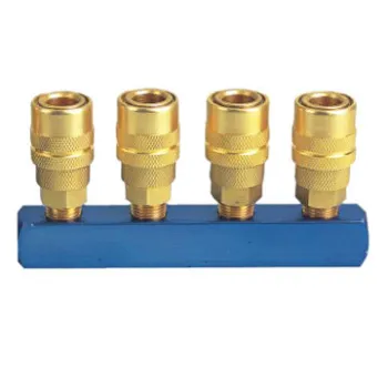 USA One Touch Type 4-way Air Coupler, Nitto Quick Coupling