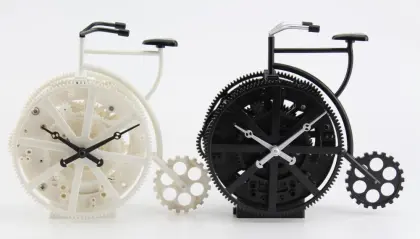 Retro Bicycle Gear Desk Clock