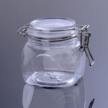 Low MOQ 350ml Round Plastic Kiner Jar for Bath Salt Body Butter Facial Mud
