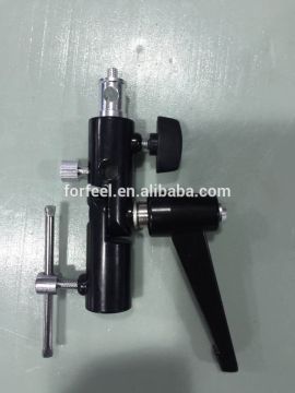Adjustable Flash Hot Shoe Umbrella Holder Swivel Light Mount Bracket Stand P4PM