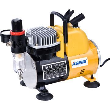 piston air compressor with cover