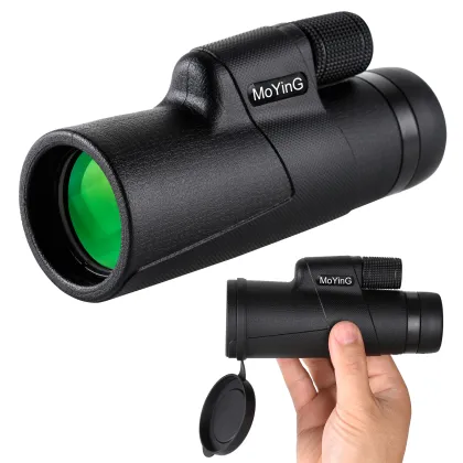 12X50 Waterproof Monocular Telescope - HD Portable Telescope for Outdoor Concerts & Activities