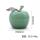 1.2Inch Carved Polished Gemstone Apple Crafts Statue Figurines Home Living Room Bedroom Decoration Gifts for Mom Girlfriend