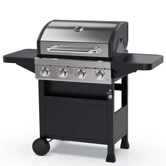 Durable Middle Range Outdoor 4 Burner Propane Outdoor Gas BBQ Grill