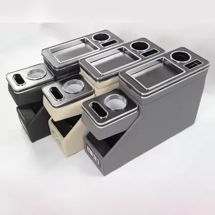 Commercial Vehicles Armrest Box Storage Solution