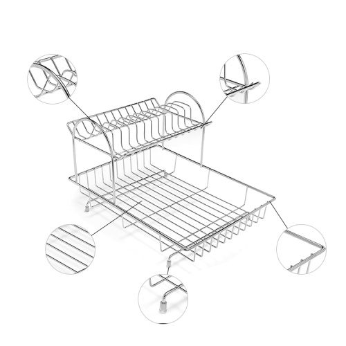 Stainless Steel Draining Rack Kitchen stainless dish drainer rack Manufactory