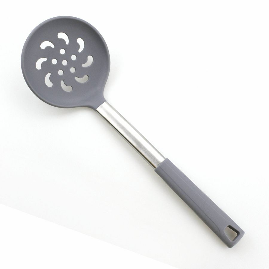 Skimmer de cozinha de silicone em forma de flor