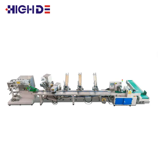 Automatic Feeding Packaging Line for Airline Cutlery, Tableware, and Condiments