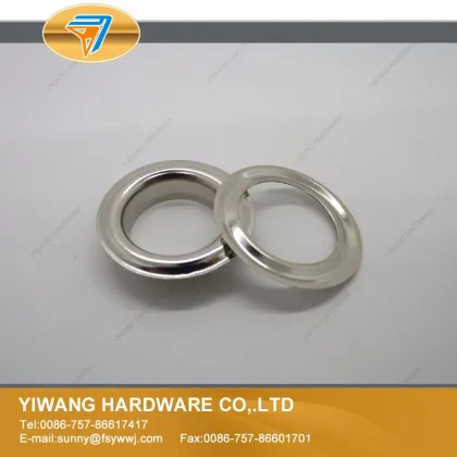 all kinds of different size garment eyelets and grommets