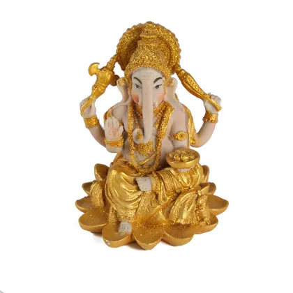 Southeast Asian Religious Ornaments: Exploring Feng Shui, Zen, Thai Buddha, Proboscis Elephant God Resin Crafts