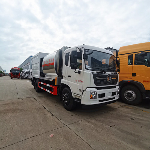 Dongfeng 15CBM Синхронное гравийное герметичное грузовик