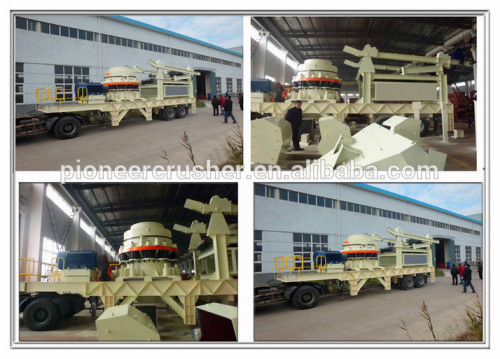 CS160 series Mobile Cone Crusher for sale