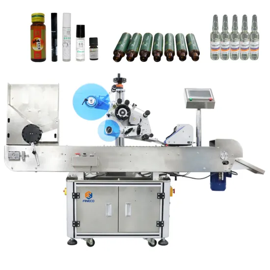 Automated Bottle Labeling Machine with Encoder and Ampoule Label Printing Equipment