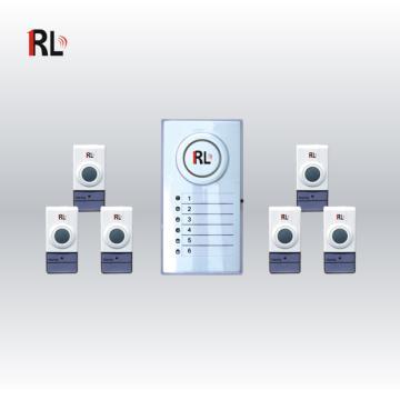 Wireless Door Chime, door bell, 6 calls for chess room/restaurant etc.