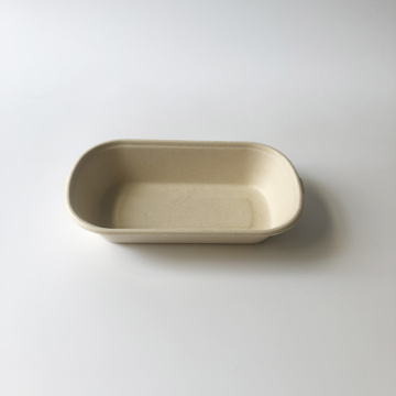 700ml bagasse pulp container