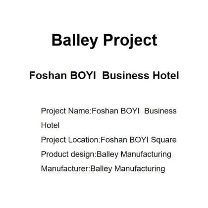 BOYI Business Hotel in Foshan