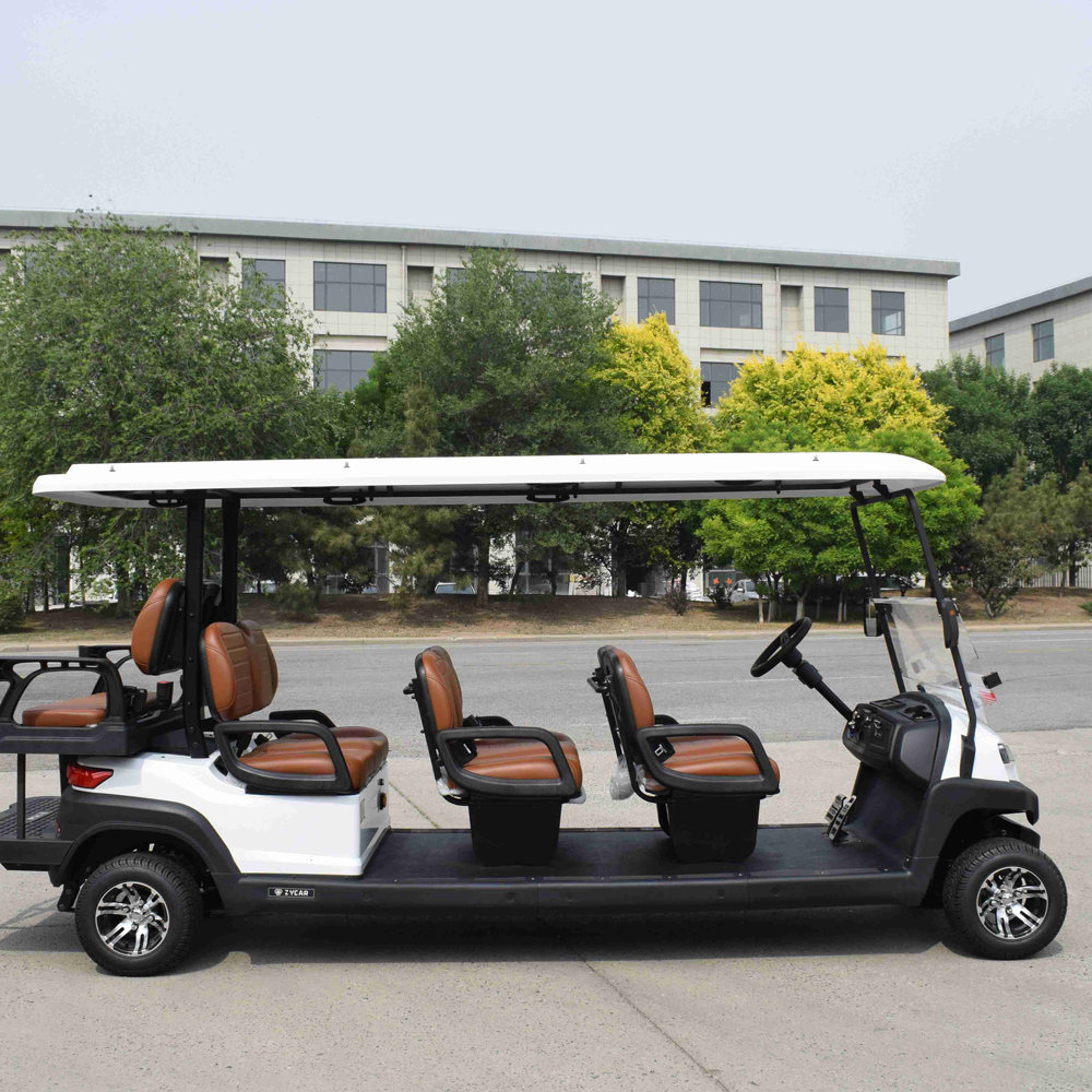 8-passenger pure electric golf cart