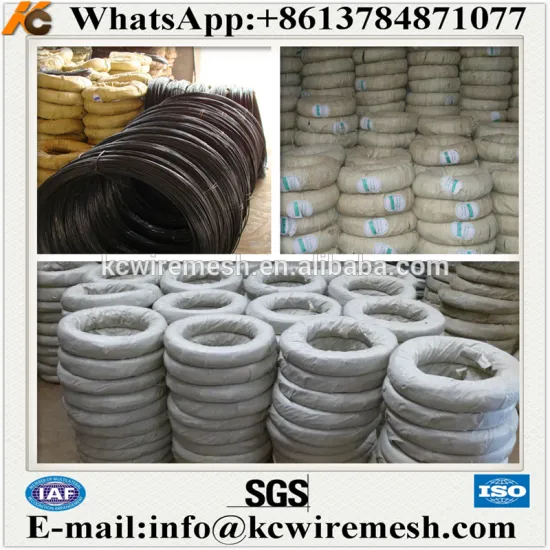 Gauge 16 18 20 22 black annealed wire for binding wire
