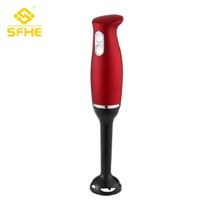 High Speed Small Red Hand Blender