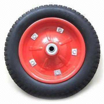 Flat-free Tire for Wheelbarrow, Made of Durable PU Wheel