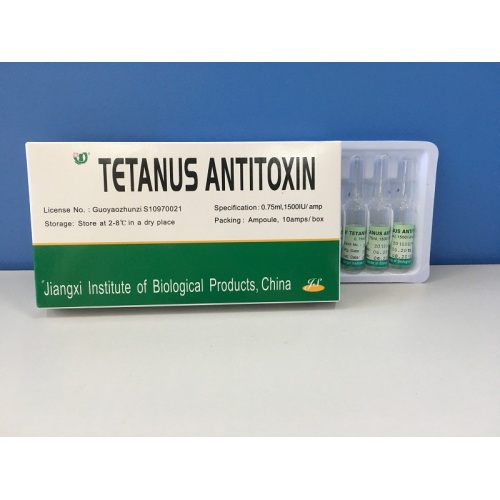 chinese tetanus antitoxine jiangxi instituut 1500 iu