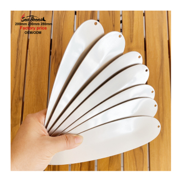 304 Stainless Steel Fishing Flutter Spoons - Blank Unpainted Lures (8", 9", 11")